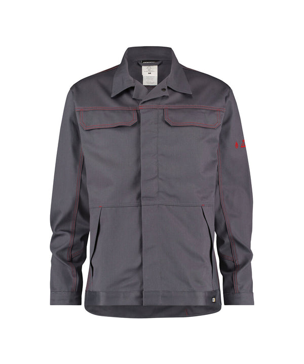 Montana 300342 vlamvertragende werkvest - Cementgrijs