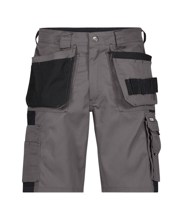 Monza 250012 tweekleurige holsterzakkenshort - Cementgrijs/Zwart