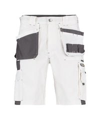 Monza 250012 tweekleurige holsterzakkenshort - Wit/Cementgrijs