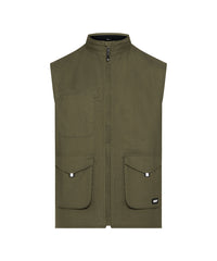 Morris 350138 bodywarmer - Kakigroen
