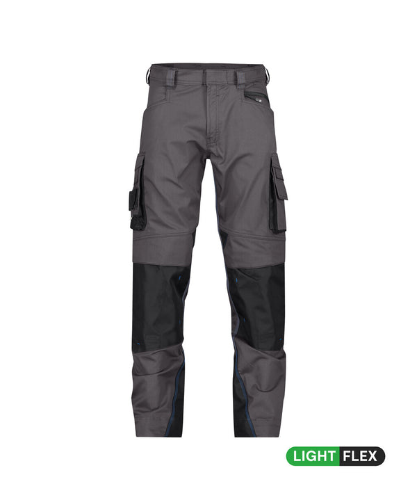 Nova 200846 werkbroek met kniezakken - Antracietgrijs/Zwart