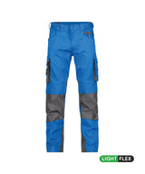 Azuurblauw/Antracietgrijs