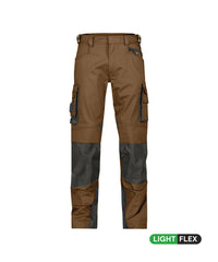 Nova 200846 werkbroek met kniezakken - Leembruin/Antracietgrijs