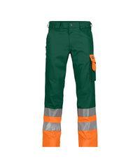 Omaha 200620 hogezichtbaarheidsbroek (PESCO64) - Flessengroen/Fluo-oranje