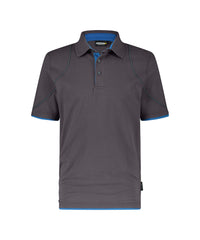 Orbital 710011 polo - Antracietgrijs/Azuurblauw