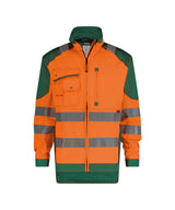 Fluo-oranje/Flessengroen