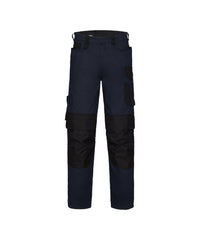 Ponti Flex 201207 werbroek met stretch en kniezakken - Nachtblauw/Zwart