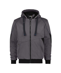 Pulse 300400 sweatshirtjas - Antracietgrijs/Zwart
