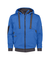 Pulse 300400 sweatshirtjas - Azuurblauw/Antracietgrijs
