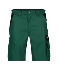 Roma 250024 tweekleurige werkshort - Flessengroen/Zwart