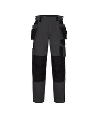 Rossi 201170 holsterzakkenbroek met kniezakken - Antracietgrijs/Zwart
