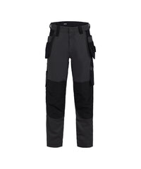 Rossi Flex 201208 holsterzakkenbroek met stretch en kniezakken - Antracietgrijs/Zwart