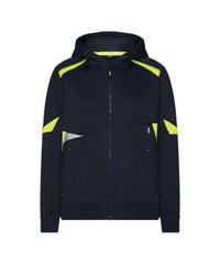 Santos Women 300548 hoodie voor dames (COPES86) - Nachtblauw/Fluogeel