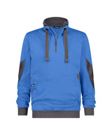 Azuurblauw/Antracietgrijs