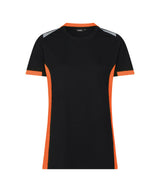 Zwart/Fluo-oranje