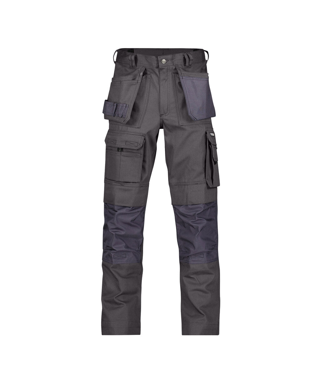 Texas 200595 canvas holsterzakkenbroek met kniezakken - Cementgrijs