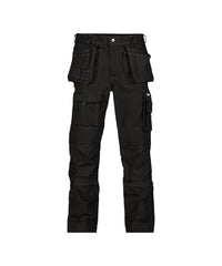 Texas 200595 canvas holsterzakkenbroek met kniezakken - Zwart
