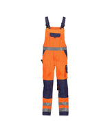 Fluo-oranje/Marineblauw