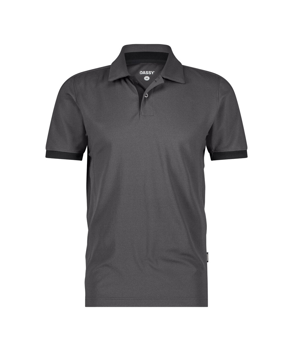 Traxion Next 710079 polo - Antracietgrijs/Zwart