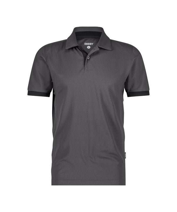 Traxion Next 710079 polo - Antracietgrijs/Zwart