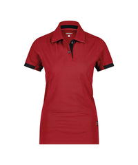 Traxion Next Women 710085 polo voor dames - Rood/Zwart