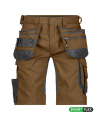 Trix 250083 holsterzakkenshort met stretch - Leembruin/Antracietgrijs