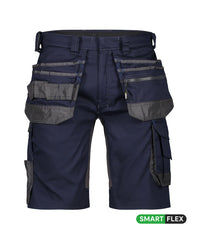 Trix 250083 holsterzakkenshort met stretch - Nachtblauw/Antracietgrijs
