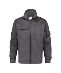 Tulsa 300259 canvas werkvest - Cementgrijs