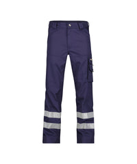 Vegas 200822 werkbroek met reflecterende banden - Marineblauw