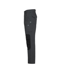 Ando 201180 werkbroek met kniezakken - Antracietgrijs/Zwart