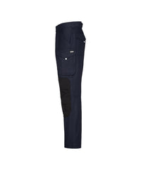 Ando 201180 werkbroek met kniezakken - Nachtblauw/Zwart