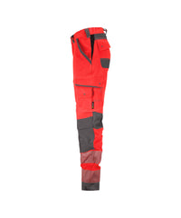 Aruba Women 201081 stretch hogezichtbaarheidsbroek met kniezakken voor dames - Fluorood/Cementgrijs
