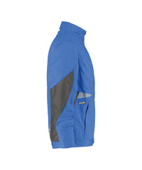 Atom 300403 werkvest - Azuurblauw/Antracietgrijs