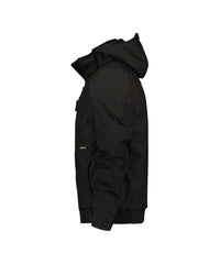 Austin 500098 canvas winterjas - Zwart