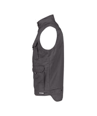 Avila 350076 mouwloze werkvest - Cementgrijs