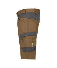 Axis 250082 werkshort met stretch - Leembruin/Antracietgrijs