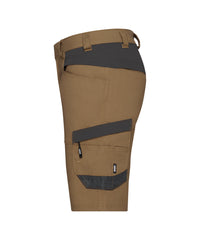 Axis Next 250112 werkshort met stretch - Leembruin/Antracietgrijs