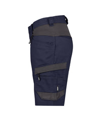 Axis Next Women 250113 werk short met stretch voor dames - Nachtblauw/Antracietgrijs