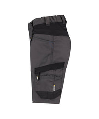 Axis Women 250087 werkshort met stretch voor dames - antracietgrijs-zwart