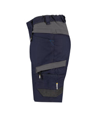 Axis Women 250087 werkshort met stretch voor dames - nachtblauw-antracietgrijs