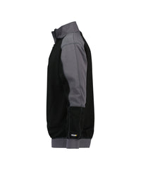 Basiel 300358 tweekleurige sweater - Zwart/Cementgrijs