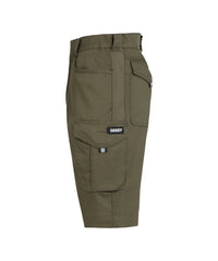 Botta Flex women 250133 werkshort met stretch voor dames - Kakigroen