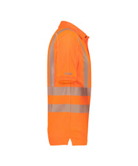 Brandon 710024 hogezichtbaarheids-UV-polo - Fluo-oranje