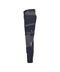 Helix Women 200998 werkbroek met stretch voor dames - nachtblauw-antracietgrijs