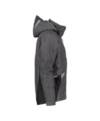 Hyper 300404 wind- en waterdichte werkjas - Antracietgrijs/Zwart
