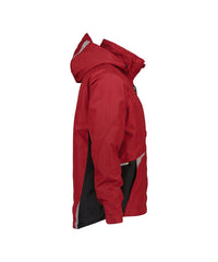 Hyper 300404 wind- en waterdichte werkjas - Rood/Zwart