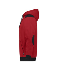 Indy Next 300569 sweater met kap - Rood/Zwart