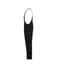 Ito Flex 400176 bretelbroek met stretch en kniezakken - Zwart