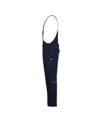 Ito Flex 400176 bretelbroek met stretch en kniezakken - Nachtblauw/Zwart
