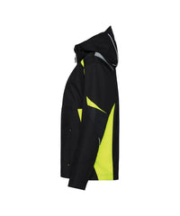 Kalama Women 300547 softshelljas voor dames (PES21) - Zwart/Fluogeel